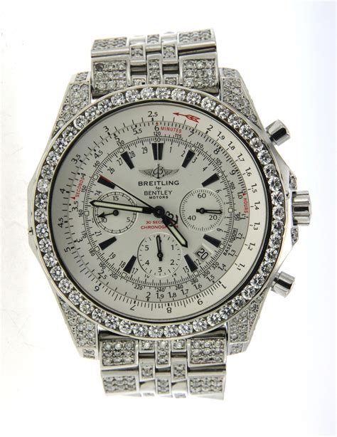 diamond breitling for sale|breitling bentley diamond bezel.